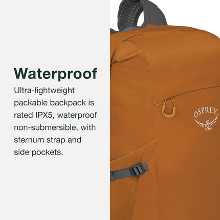 Osprey Ultralight Stuff Accessories, Dry Backpack, 20L, Waterfront Blue