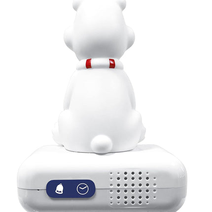 LEXIBOOK, Polar Bear Nightlight Alarm Clock, RL800PB