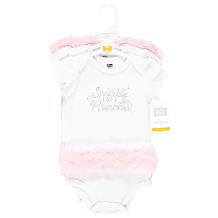 Grenouillères en coton Hudson Baby unisexe pour bébé, tutu princesse scintillante, 9-12 mois