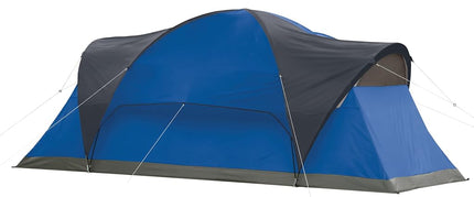 Coleman Montana 8P Family Tent with Waterproof Rainfly & Expandable Carry Bag Spacious Tent Fits 3 Queen Airbeds Sets Up in 15 Minutes