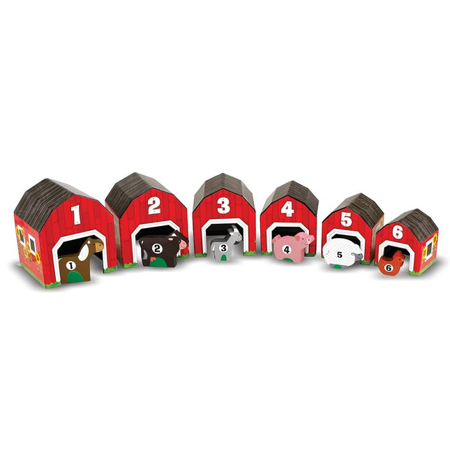 Melissa & Doug Nesting, Sorting Barns and Animals