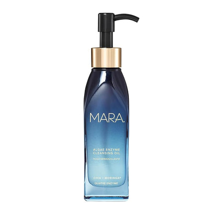 MARA - Natural Chia + Moringa Algae Enzyme Cleansing Oil | Clean, Non-Toxic, Plant-Based Skin Care (4 oz | 120 ml)