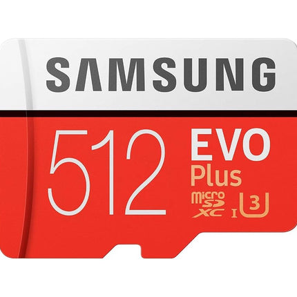 Samsung EVO Plus 512 GB microSDXC UHS-I U3 100 MB/