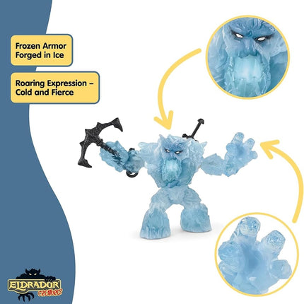 Schleich Eldrador - Ice Giant Toy Figurine - Kids Ages 7+ | 70146