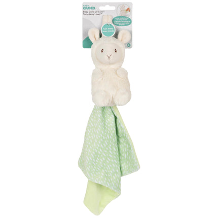 GUND Baby Lil' Luvs Tuck-Away Lovey, Liam Llama, peluche ultrasuave con mantita integrada para bebés y recién nacidos