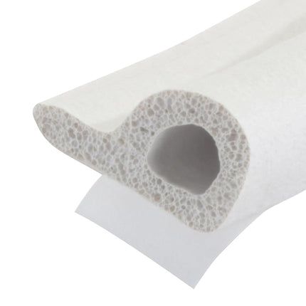M-D Building Products 2576 M-D 0 All Climate P-Profile Subzero Weather-Strip, 17 Ft L W T, Epdm Rubber, White, 7/32 in. x 3/8 in