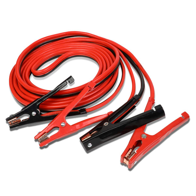 DNA MOTORING 25ft 4Gauge Jumper Cables for Car Bat