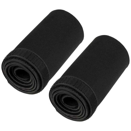 Klein Tools 450-320 Cable Management Sleeve, Cord Management for Home, Office or Job, 1-1/4-Inch Max Diameter, 3-Foot Length, Black, 2-Pack
