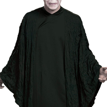 Disguise 107739D Voldemort, Official Harry Potter Wizarding World Adult Robe and Mask Halloween Costume Sized, Solid, Black, X-Large (42-46)
