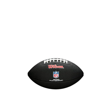 Wilson Unisex-Youth Mini NFL Team Soft Touch, Black, Mini