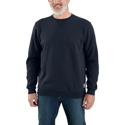 Carhartt Men's Loose Fit Midweight Crewneck Sweatshirt, New Navy, L