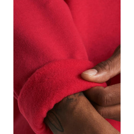 Under Armour UA Rival Fleece Crew, (601) Rojo / Blanco, M Grande
