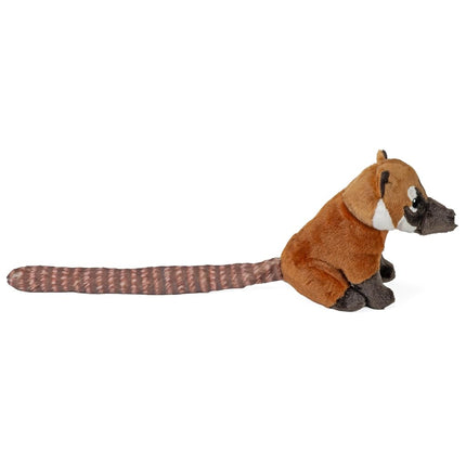 Wild Republic Rainforest Coati, Stuffed Animal, 6 Inches, Plush Toy, Fill is Spun Recycled Water Bottles