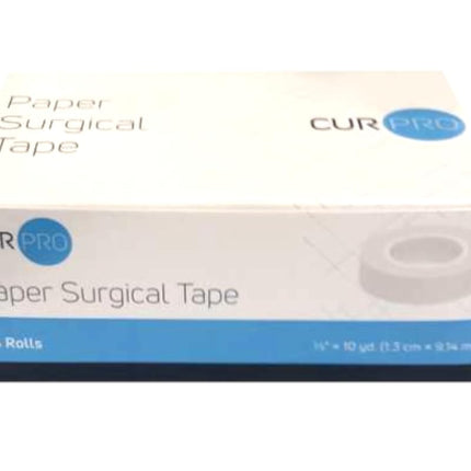 Dynarex Surgical Paper Tape Surgical 1/2 Inch x10yd 24
