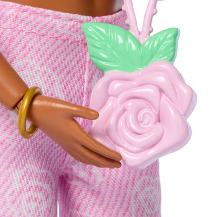 Barbie Deluxe Style Doll #12 in Pink Denim Crop Top