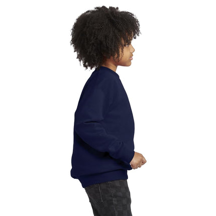 Hanes Boys Eco Smart Crew, Navy, X-Large