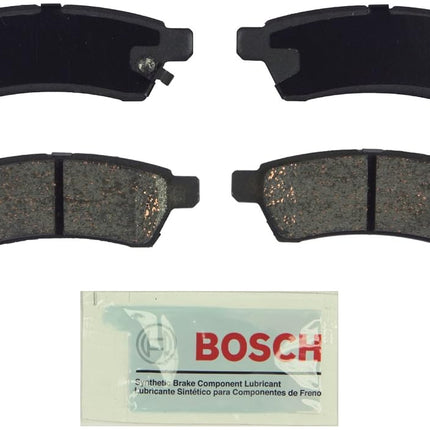 BOSCH BE1100 Blue Ceramic Disc Brake Pad Set - Compatible With Select Nissan Frontier, Xterra; Suzuki Equator; REAR