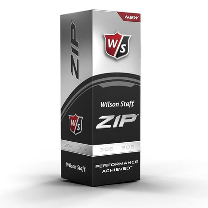 Wilson Staff Zip Double Dozen Golf Balls, White, Large (WGWP25000), 2 Count (Pack of 1) (24 Golf balls total)