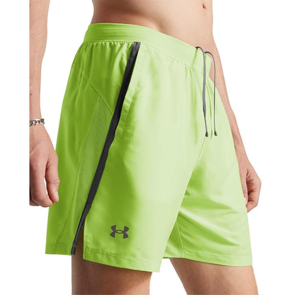 Under Armour Mens UA Launch 2 in 1 7 Shorts Green 3XL