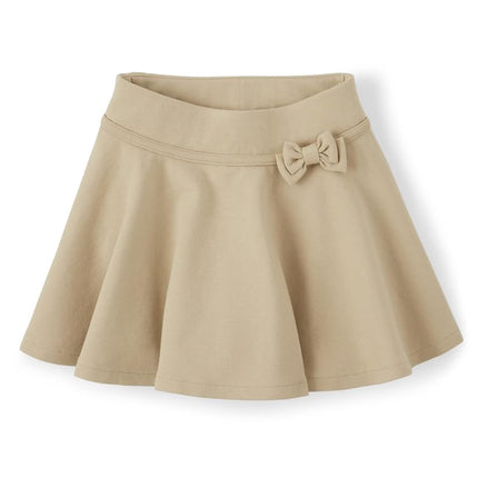Falda pantalón de punto para niñas y niños pequeños de Gymboree, lazo Sahara, 4T