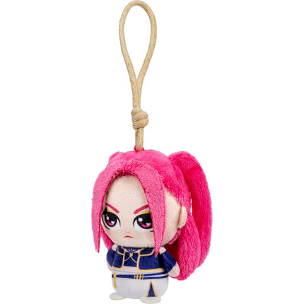 Jazwares KPop Demon Hunters 3-Pack 4-inch Clip-On Plush - Rumi, Mira, Zoey