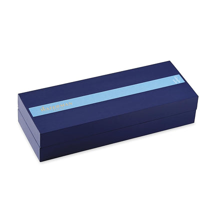 Waterman Expert Ballpoint Pen | Gloss Black with 23k Gold Trim | Medium Tip | Blue Ink | Gift Box