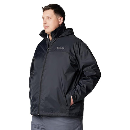 Columbia Men's Glennaker Lake II Rain Jacket, Black, 4X Tall