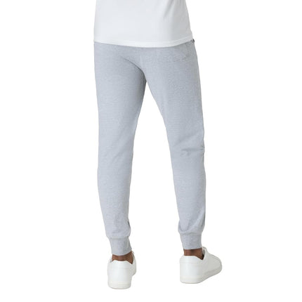 Hanes Men's Originals Cotton Joggers, Jersey Sweatpants Pockets, 30" Inseam, Light Steel, Medium