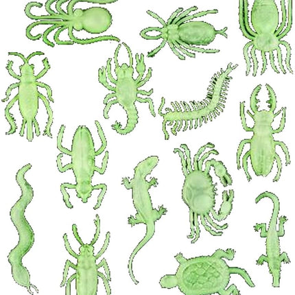 Rhode Island Novelty Glow In The Dark Critter Assortment - 144 per unit