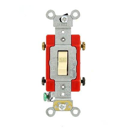 Leviton Quiet Switch, 20 Amp, 120/277 Volt, Toggle