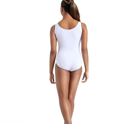 Capezio Women's Tank Leotard,White,X-Small