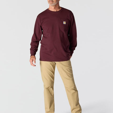 Carhartt Men's workwear work utility shirts, Port, L Tall UK