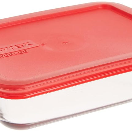 Pyrex 3-Cup Single Rectangular Food Storage Contai