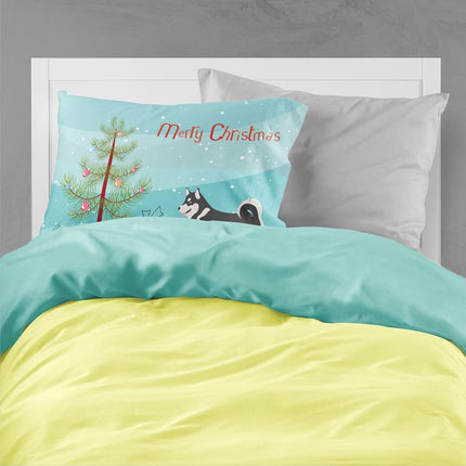 Caroline's Treasures Alaskan Malamute Christmas Pillowcase, Multicolor, Standard
