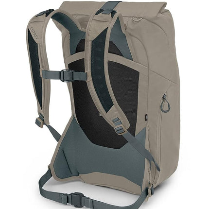 Sac à dos de banlieue Osprey Metron 22L Roll Top, Tan Concrete