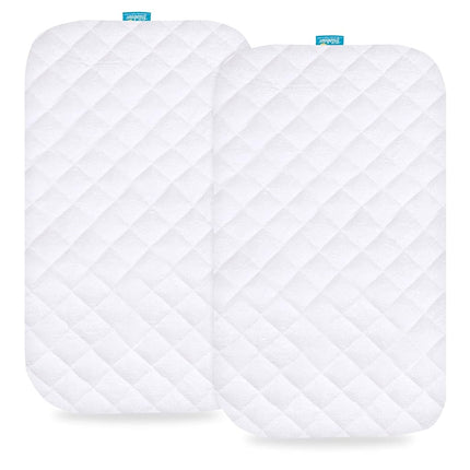 Bassinet Mattress Pad Cover for Dream On Me Travel