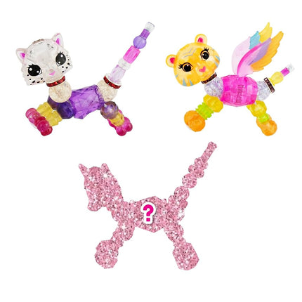 Twisty Petz 3-Pack Dot Leopard & Sorbet Flying Tiger. Includes 3 Collectible Petz: 2 You See,1 Surprise! Adorable collectible petz transform into friendship bracelets, necklace & accessories. Girls 6+