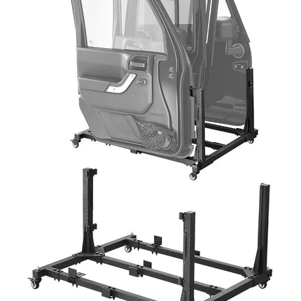 VEVOR Jeep Door Storage Cart, 4 Doors Moveable Sto