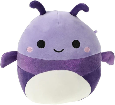Squishmallows 7.5'' Axel The Beetle, Purple, SQCR0