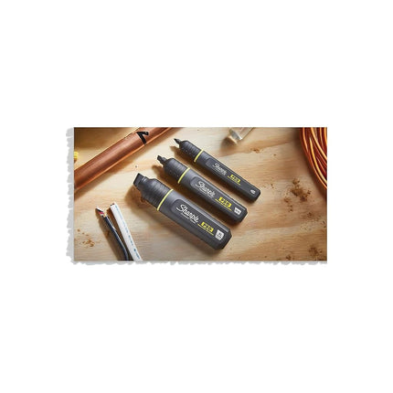 Sharpie Pro Permanent Marker, Fine Point, Black, 12-Count Marker (2017818)