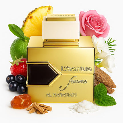 Al Haramain L'Aventure Femme Eau de Parfum for Women, 100ml