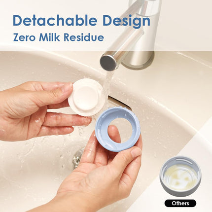 Maymom Wide-Mouth Milk Storage Collection Bottle with SureSeal Sealing Disk; Compatible with Spectra S1 S2 Bottles, 6 pc (4.7Oz/140mL, 6pc)