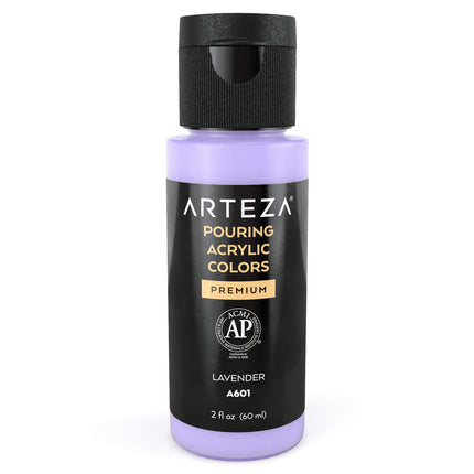 Arteza Acrylic Pouring Paint, 2oz (60 ml), Lavende
