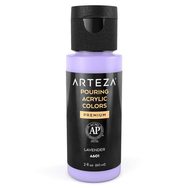 Arteza Acrylic Pouring Paint, 2oz (60 ml), Lavende