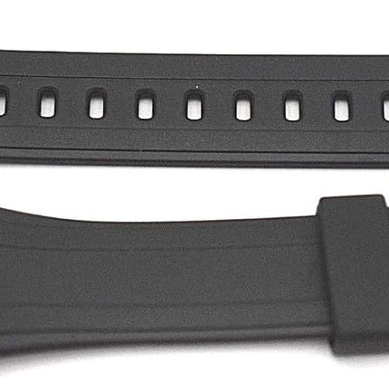 Genuine Casio Black Resin 27/16mm Watch Strap- 100