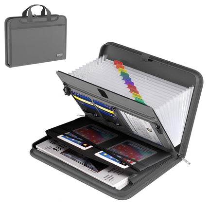 Organizador de Documentos Folio (Gris)