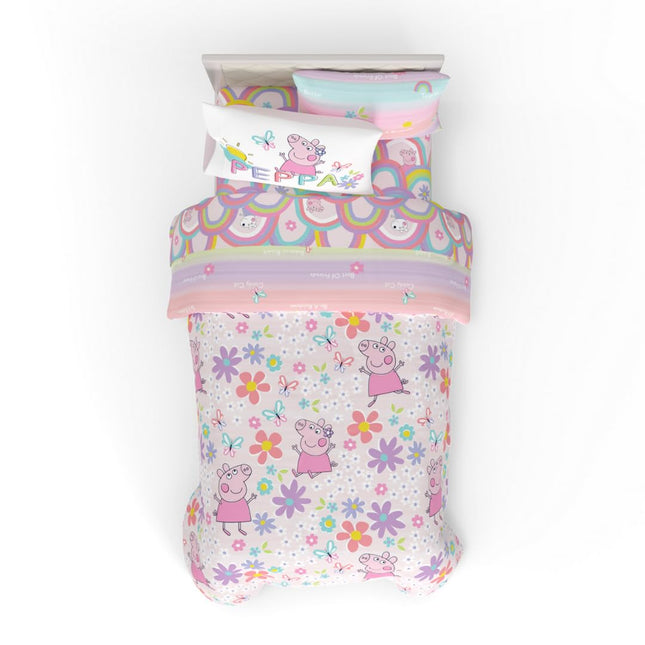 Franco Peppa Pig Kids Bedding Super Soft Comforter