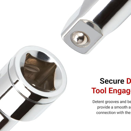 TEKTON 3/8 Inch Drive x 1/8 Inch Long Slotted Bit Socket | SHB10400