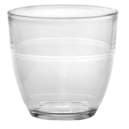 Duralex Gigogne Tumbler 6 Piece Set, 220 ml Capacity, Clear