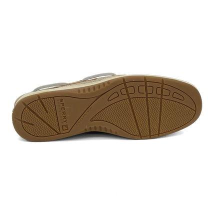 Sperry Womens Bluefish 2-Eye Boat Shoe, Linen Oat, 7.5 US